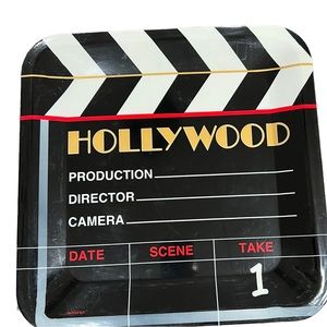 Hollywood Film Director style serving trays set of 3